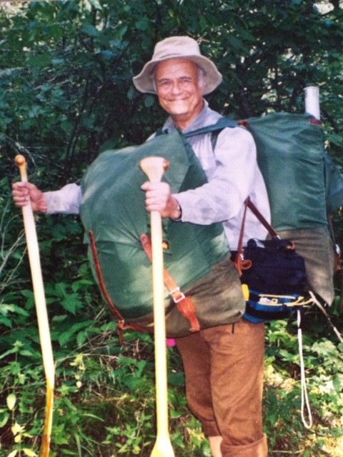 Wes in the Quetico