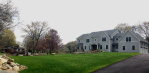 The house at 22 Bypass Rd. where McLean Hospital hopes to house clients age 15-21. The house on the adjacent 16 Bypass Road can be seen at far left.